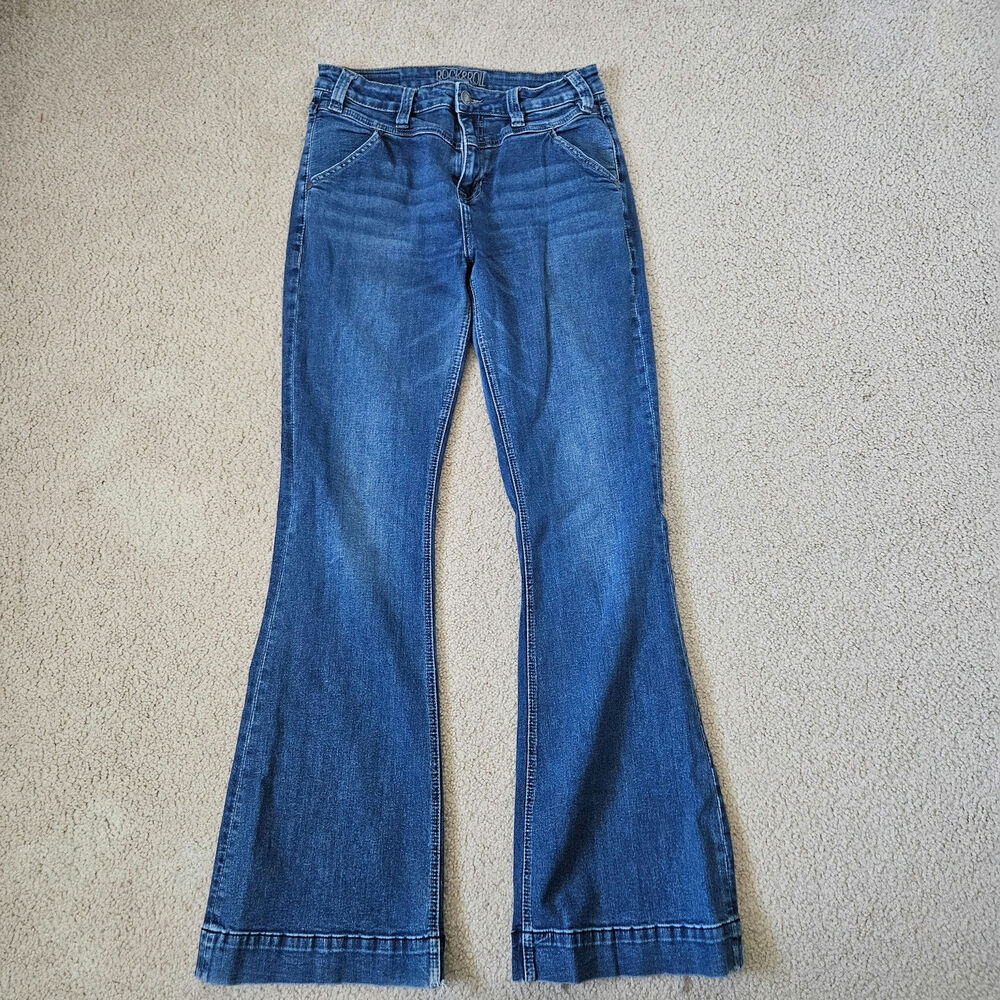Rock & Roll Denim High Rise Trouser Jeans 31x36
